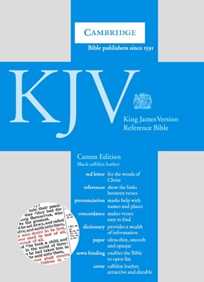 KJV Reference Edition with Concordance Black (Leather Binding)