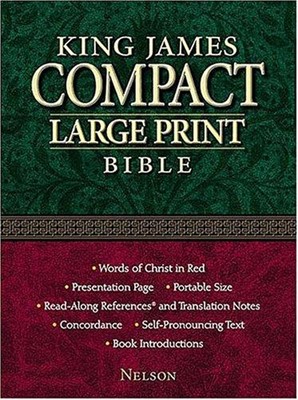 Compact KJV Bible Large Print