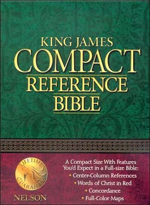 KJV Compact Reference Bible (Leather Binding)