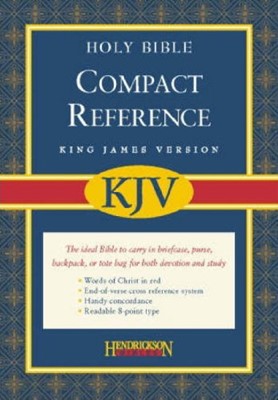 Compact Reference KJV Bible (Leather Binding)