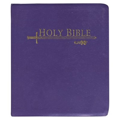 KJV Sword Bible Purple (Leather Binding)