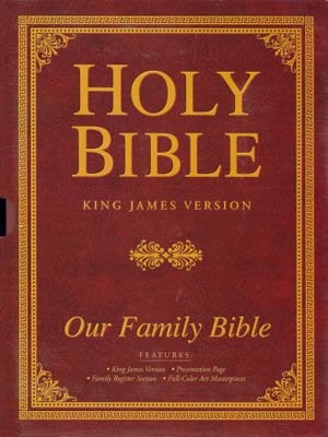 Our Family Bible KJV (Leather Binding)