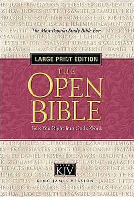The Open Bible KJV (Hard Cover)