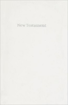 KJV Small Pocket Bible White (Leather Binding)