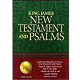 Authorised KJV Oxford Gift New Testament and Psalms (Leather Binding)