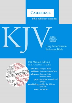 KJV Reference Bible Black (Leather Binding)