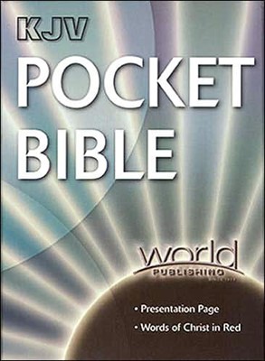 KJV Pocket Bible Burgundy (Leather Binding)