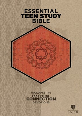 HCSB Essential Teen Study Bible, Orange Cork (Imitation Leather)