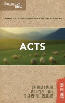 Shepherd's Notes: Acts (Paperback)