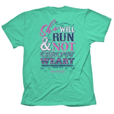She Will Run T-Shirt, Small (General Merchandise)