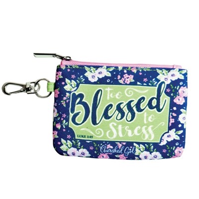 Too Blessed Coin Purse (General Merchandise)