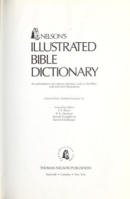 The Hodder and Stoughton Illustrated Bible Dictionary (Hard Cover)