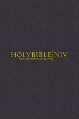 NIV Pocket Bible with Zip Black (Hard Cover)