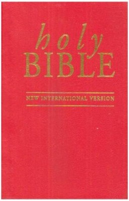NIV Pocket Bible Red (Hard Cover)