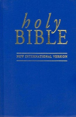 NIV Pocket Bible Blue (Hard Cover)