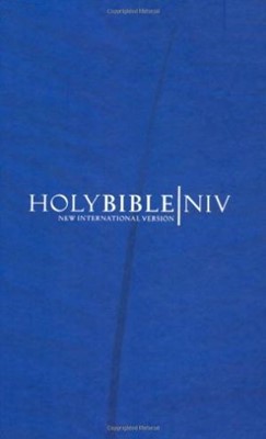 NIV Popular Economy Bible Blue (Hard Cover)