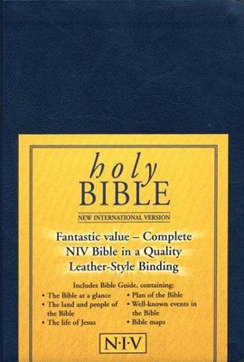 NIV Popular Bible (Leather Binding)