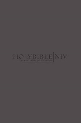NIV Popular Bible Grey (Hard Cover)