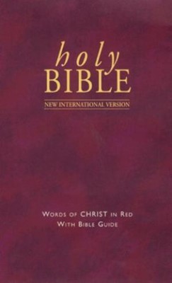 NIV Popular Bible with Concordance and Guide (Hard Cover)