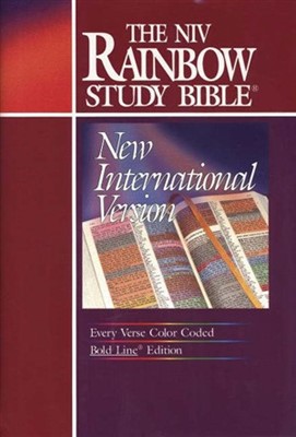 The NIV Rainbow Study Bible (Hard Cover)