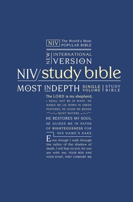 NIV Study Bible (Hard Cover)