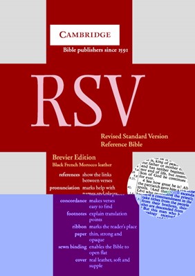 RSV Brevier Reference Bible Black (Leather Binding)