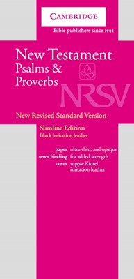 NRSV New Testament and Psalms Black (Leather Binding)
