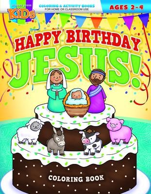 Happy Birthday Jesus! Coloring Book (Paperback)