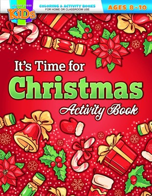 It's Time for Christmas Activity Book (Paperback)
