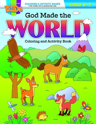 God Made the World Coloring and Activity Book (Paperback)
