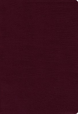 NASB Thinline Bible, Burgundy, Red Letter Ed., Comfort Print (Bonded Leather)