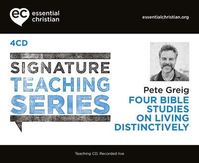 Signature Teaching Series: Living Distinctively CD (CD-Audio)