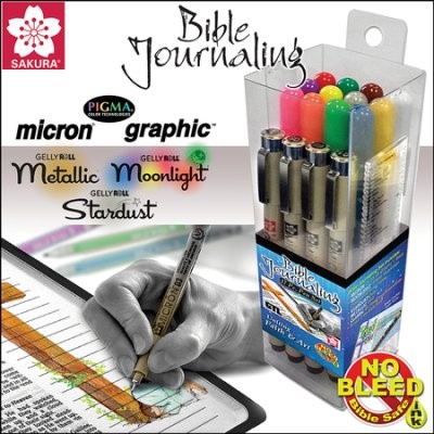 Bible Journaling 17 Piece Set - Micron/GellyRoll (Kit)