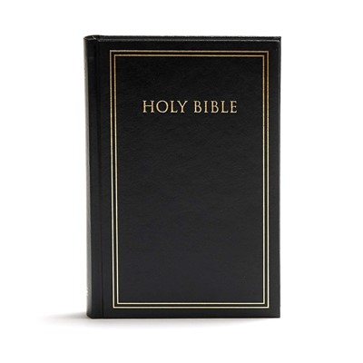 KJV Pew Bible, Black (Hard Cover)