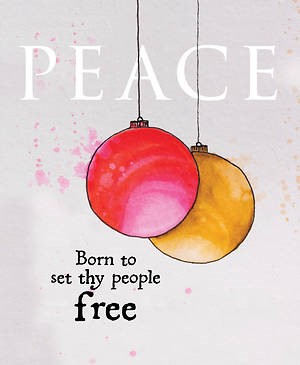 Peace Ornament Advent Bulletin, Large (Pkg of 50) (Loose-leaf)