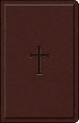 KJV Ultrathin Reference Bible, Brown LeatherTouch (Imitation Leather)