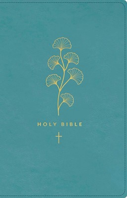 NLT Premium Gift Bible, Red Letter, LeatherLike, Teal (Imitation Leather)