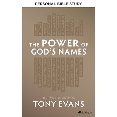 The Power of God's Names Personal Bible Study Book (Paperback)