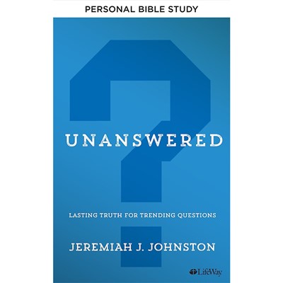 Unanswered - Personal Bible Study Book (Paperback)