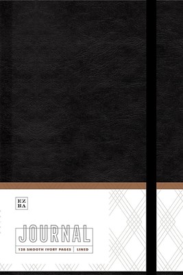 Ezra Journal, Black (Imitation Leather)