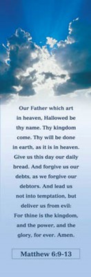 The Lord's Prayer Bookmark (Pack of 25) (Bookmark)