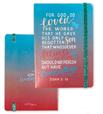 Journal: For God So Loved John 3:16 (Flexiback)