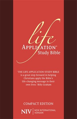 NIV Compact Life Application Study Bible (Anglicised) (Flexiback)