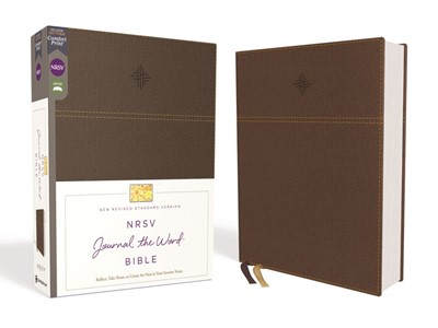 NRSV Journal the Word Bible, Brown (Imitation Leather)