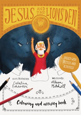 Jesus and the Lions' Den Colouring and Activity Book (Paperback)