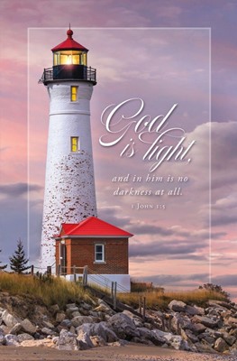 God is Light Funeral Bulletin (pack of 100) (Bulletin)