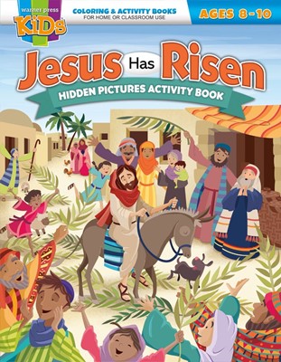 Jesus Has Risen Hidden Pictures Activity Book (Paperback)