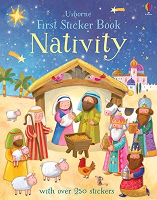 Nativity First Sticker Book (Paperback)