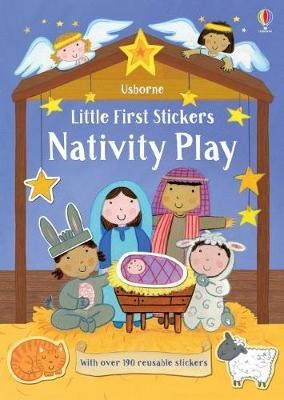 Little First Stickers Nativity Play (Paperback)