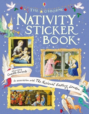 Nativity Sticker Book (Paperback)